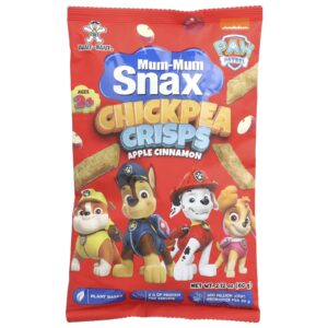 Hot Kid Mum-Mum Snax™ Crisps de Grão-de-Bico Paw Patrol™ A partir de 2 Anos de Idade Maçã e Canela 60 g (212 oz)