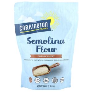 Carrington Farms Farinha de Sêmola Trigo Dura 24 oz