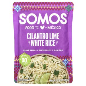 Somos Arroz Branco com Coentro e Limão Suave 250 g (88 oz)
