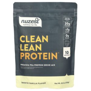 Nuzest Proteína Magra Pura Baunilha Suave 250 g (88 oz)