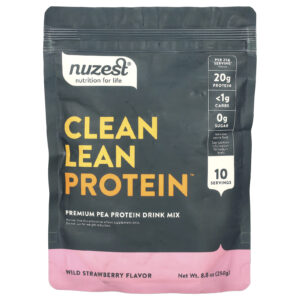Nuzest Proteína Magra Pura Morango Silvestre 250 g (88 oz)
