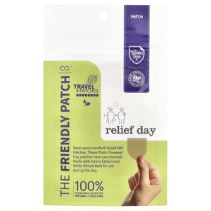 The Friendly Patch Adesivos para Viagem Relief Day 8 Adesivos