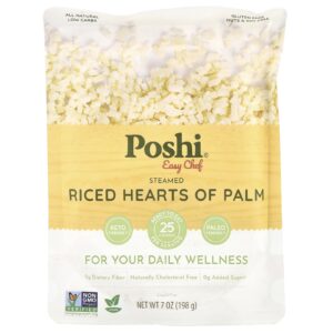 Poshi Easy Chef Corações de Palma Arrozizados no Vapor 198 g (7 oz)