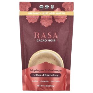Rasa Alternativa para Café Adaptogênico e Cogumelo Instantâneo Cacau Noir 144 g (5 oz)