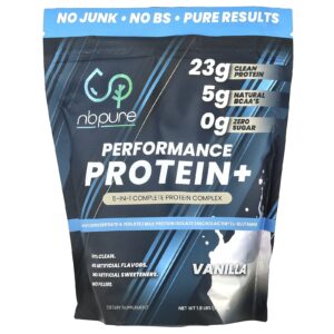 NB Pure Proteína para Desempenho+ Baunilha 8375 g (18 lb)