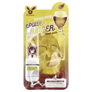 Elizavecca Pacote de Máscaras de Beleza Honey Deep Power Ringer 1 Unidade 23 ml (078 fl oz)
