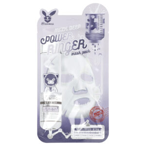 Elizavecca Pacote de Máscaras de Beleza Milk Deep Power Ringer 1 Unidade 23 ml (078 fl oz)