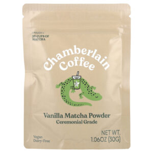 Chamberlain Coffee Matcha de Baunilha em Pó Classe Cerimonial 30 g (106 oz)