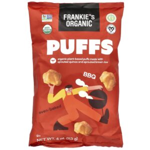 Frankies Organic Puffs Churrasco 113 g (4 oz)