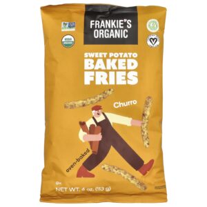 Frankies Organic Batata-Doce Frita Assada Churros 113 g (4 oz)