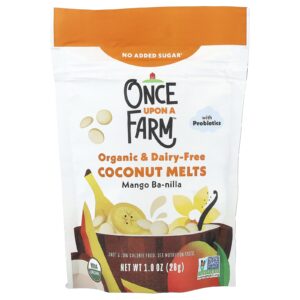 Once Upon A Farm Chocolate em Pó Orgânico Bebê Mango Ba-nilla 28 g (1 oz)