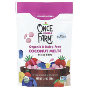 Once Upon A Farm Chocolate em Pó Orgânico Bebê Frutos Silvestres 28 g (1 oz)