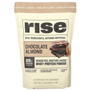 Rise Bar Proteína Whey em Pó Chocolate e Amêndoa 11 kg (24 lb)