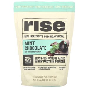 Rise Bar Proteína Whey em Pó Chocolate com Menta 11 kg (24 lb)