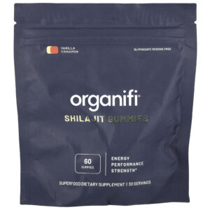 Organifi Gomas Shilajit Baunilha e Canela 60 Gomas