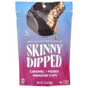 SkinnyDipped Tortinhas de Caramelo + Amendoim 90 g (317 oz)