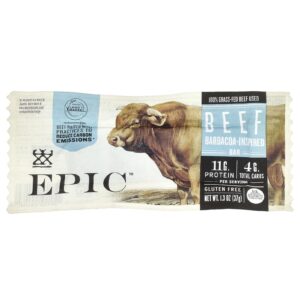 Epic Bar Beef Bar Inspirado em Barbacoa 37 g (13 oz)