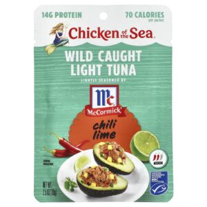 Chicken of the Sea Tuna Light Selvagem Limão e Pimenta 70 g (25 oz)