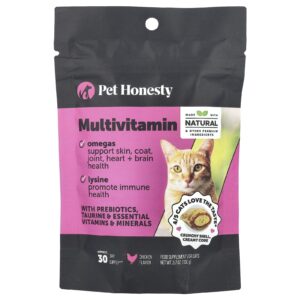Pet Honesty Multivitamínico Para Gatos Frango 100 g (37 oz)