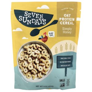 Seven Sundays Cereal Proteico de Aveia Simplesmente Mel 227 g (8 oz)