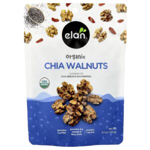 Elan Chia Orgânica Nozes 130 g (45 oz)