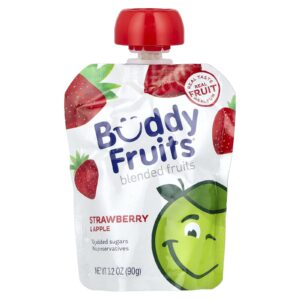 Buddy Fruits Mistura de Frutas Morango e Maçã 90 g (32 oz)