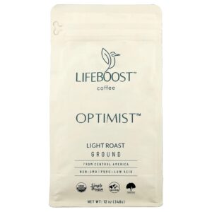 Lifeboost Café Optimist™ Moído Torra Leve 340 g (12 oz)