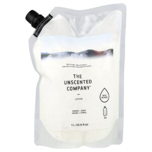 The Unscented Company Loção Mãos + Corpo Refil Sem Perfume 1 l (338 fl oz)