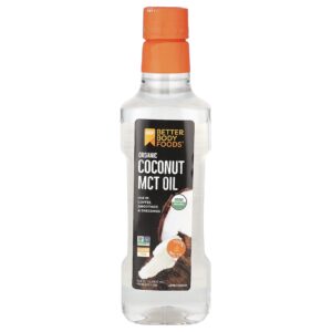 BetterBody Foods Óleo TCM de Coco Orgânico 500 ml (169 fl oz)