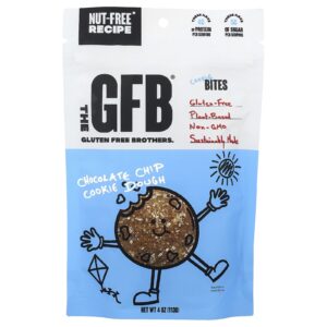 The GFB Petiscos sem Glúten Massa de Biscoito com Gotas de Chocolate 113 g (4 oz)