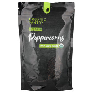 The Spice Lab Despensa Orgânica Grãos de Pimenta Orgânica Inteiras 453 g (16 oz)