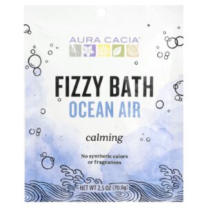 Aura Cacia Fizy Bath Ar do Oceano 709 g (25 oz)
