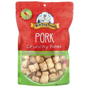 Yeti Dog Chew Pork Crunchy Bites 110 g (4 oz)