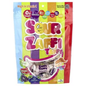 Zollipops Sour Zaffi® Taffin Frutas Sortidas 141 g (5 oz)