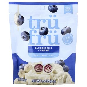 Tru Fru Fresco Liofilizado Mirtilos + Creme 96 g (34 oz)