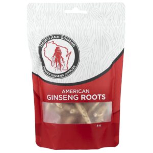Dairyland Ginseng Raízes de Ginseng Americano 4 oz
