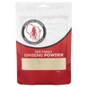 Dairyland Ginseng Panax ginseng Vermelho em Pó 4 oz
