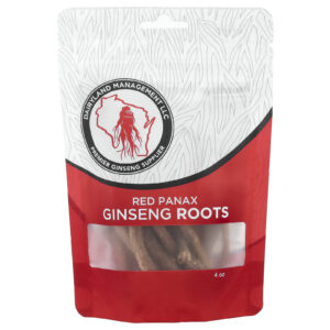 Dairyland Ginseng Raízes de Panax ginseng Vermelho 4 oz