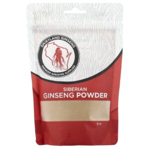 Dairyland Ginseng Ginseng Siberiano em Pó 8 oz