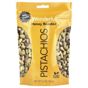 Wonderful Pistachios Mel Torrado Sem Cascas 155 g (55 oz)