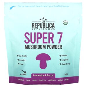 La Republica Super 7 Cogumelos em Pó 85 g (3 oz)