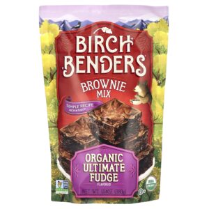 Birch Benders Brownie Mix Fudge Orgânico Definitivo 380 g (134 oz)