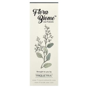Triquetra Health Flora Biome™ Suplemento Líquido de Probióticos Vivos 473 ml (16 fl oz)