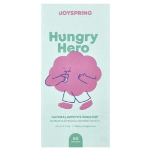 JoySpring Hungry Hero Reforço Natural do Apetite 60 ml (2 fl oz)