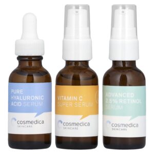 Cosmedica Skincare Kit Essential Trio Kit com 3 Unidades