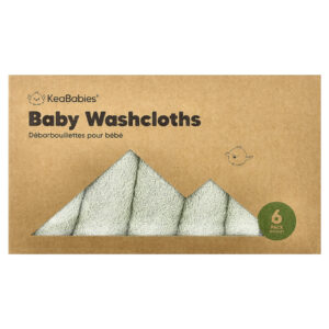 KeaBabies Toalhas de Bebê Pacote com 6