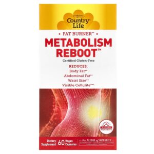 Country Life Reboot para o Metabolismo 60 Cápsulas Veganas
