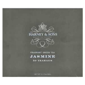 Harney & Sons Chá Verde Perfumado Jasmim 50 Saquinhos de Chá 90 g (317 oz)