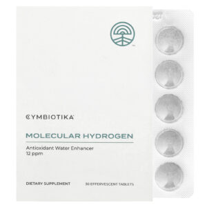 Cymbiotika Hidrogênio Molecular 30 Comprimidos Efervescentes (80 mg por Comprimido)