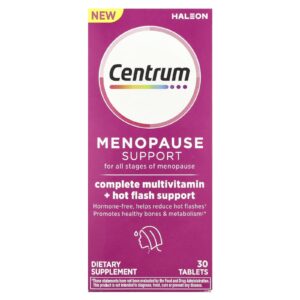 Centrum Auxílio à Menopausa para Todas as Fases da Menopausa 30 Comprimidos